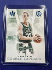 Larry Bird [Amethyst] #29 Basketball Cards 2022 Panini Court Kings Double Exposure Prices