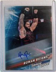 Roman Reigns Wrestling Cards 2019 Topps WWE SmackDown Live Autographs Prices