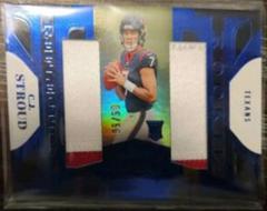 C. J. Stroud [Blue] #RR-2 Football Cards 2023 Panini Plates and Patches Rookie Reflections Prices