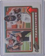 Wes Welker [Red] Football Cards 2022 Panini Classics Transitions Prices
