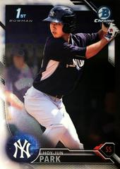 Hoy Jun Park Baseball Cards 2016 Bowman Chrome Prospect Prices