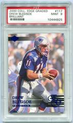 Drew Bledsoe [Brilliant] #117 Football Cards 2000 Collector's Edge Graded Prices