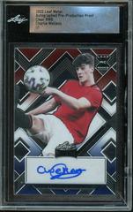 Charlie Wellens [Prismatic Red White Blue] Soccer Cards 2022 Leaf Metal Autographs Prices