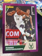 Giannis Antetokounmpo [Purple] #4 Basketball Cards 2021 Panini NBA Card Collection Prices