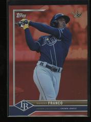 Bobby Witt Jr. [Red] #8 Baseball Cards 2022 Topps X Wander Franco Prices