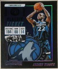 Andrew Wiggins [Playoff Ticket] #51 Basketball Cards 2018 Panini Contenders Prices