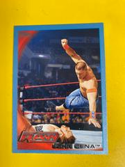 John Cena [Blue] #1 Wrestling Cards 2010 Topps WWE Prices