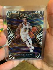 D'Angelo Russell [Zebra Prizm] #88 Basketball Cards 2019 Panini Select Prices