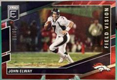 John Elway [Red] Football Cards 2022 Panini Donruss Elite Field Vision Prices