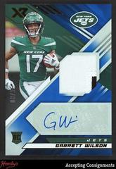 Garrett Wilson [Blue] #RXA-GW Football Cards 2022 Panini XR Rookie XL Swatch Autographs Prices
