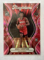Amen Thompson [Pink] #3 Basketball Cards 2023 Panini Donruss Magicians Prices