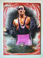 Bret Hit Man Hart [Red] Wrestling Cards 2015 Topps WWE Undisputed Prices