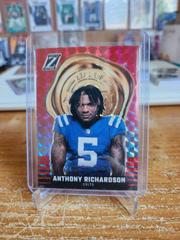 Anthony Richardson [Red] #26 Football Cards 2023 Panini Zenith Zeal of Approval Prices
