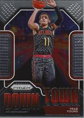 Trae Young #8 Basketball Cards 2020 Panini Prizm Downtown Bound Prices