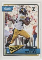Akrum Wadley [Red Back] #250 Football Cards 2018 Panini Classics Prices