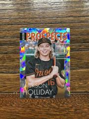 Jackson Holliday [Atomic] Baseball Cards 2023 Bowman Modern Prospects Prices