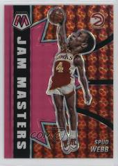 Spud Webb [Pink Fluorescent] Basketball Cards 2020 Panini Mosaic Jam Masters Prices