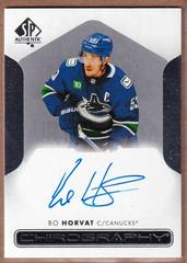 Bo Horvat #C-BH Hockey Cards 2022 SP Authentic Chirography Autographs Prices