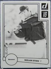 Nolan Ryan [Test Proof Black] #45 Baseball Cards 2016 Panini Donruss 1982 Prices