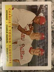 Howard, Manuel, Utley [Charlie's Young Sluggers] Baseball Cards 2007 Topps Heritage Prices