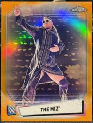 The Miz [Orange Refractor] Wrestling Cards 2021 Topps Chrome WWE Image Variations Prices