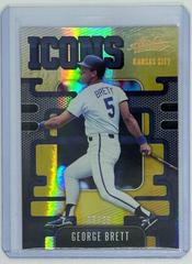 George Brett [Spectrum Gold] Baseball Cards 2021 Panini Absolute Icons Prices