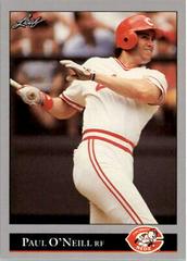 Paul O'Neill #99 Baseball Cards 1992 Leaf Prices