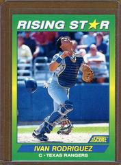 Ivan Rodriguez Baseball Cards 1992 Score Rising Stars Prices