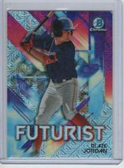 Blaze Jordan [Mega Box Mojo] #FUT-BJ Baseball Cards 2021 Bowman Chrome Futurist Prices