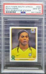 Ronaldinho Soccer Cards 2010 Panini South Africa FIFA World Cup Sticker Prices