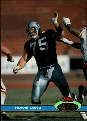 Howie Long Football Cards 1991 Stadium Club Prices