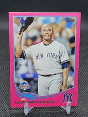 Mariano Rivera [Tipping Cap Pink] #US313 Baseball Cards 2013 Topps Update Prices