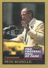 Pete Rozelle #123 Football Cards 1991 Enor Pro HOF Prices