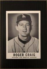 Roger Craig #8 Baseball Cards 1960 Leaf Prices