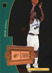 Bryon Russell #180 Basketball Cards 1998 Spx Finite Prices