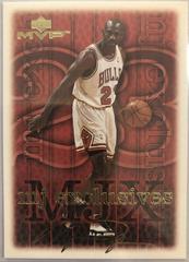 Michael Jordan [Gold Script] #207 Basketball Cards 1999 Upper Deck MVP Prices