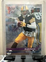 Brett Favre Football Cards 1993 Wild Card Stat Smashers Prices