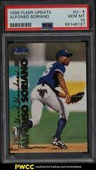 Alfonso Soriano Baseball Cards 1999 Fleer Update Prices