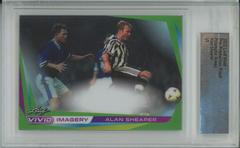 Alan Shearer [Green] #VI-AS1 Soccer Cards 2022 Leaf Vivid Imagery Prices