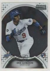 Dee Gordon [Rookie] #8 Baseball Cards 2011 Bowman Sterling Prices