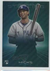 Aaron Hicks [Refractor] #27 Baseball Cards 2013 Bowman Sterling Prices