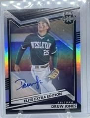 Druw Jones [Optic Signature Holo] #2 Baseball Cards 2022 Panini Elite Extra Edition Prices