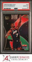 David Robinson #28 Basketball Cards 1996 Skybox USA Basketball Prices