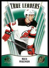 Nico Hischier [Green] #TL-9 Hockey Cards 2021 SP Authentic True Leaders Prices