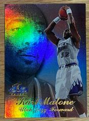 Karl Malone [Row 3] #56 Basketball Cards 1997 Flair Showcase Prices
