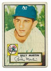Billy Martin Baseball Cards 1952 Topps Prices