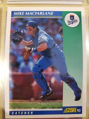 Mike Macfarlane #27 Baseball Cards 1992 Score Prices