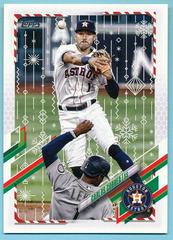 Carlos Correa [Metallic] #HW8 Baseball Cards 2021 Topps Holiday Mega Box Prices