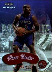 Vince Carter Basketball Cards 1999 Fleer Mystique Prices