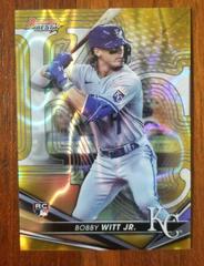 Bobby Witt Jr. [Gold Lava] #13 Baseball Cards 2022 Bowman's Best Prices